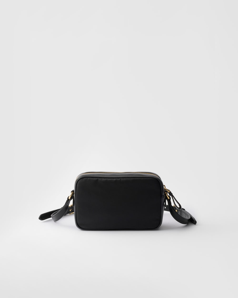 Re-Nylon and Nappa Leather Mini Shoulder Bag With Bow - Image 4